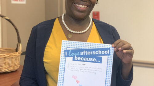 Patience Smith, Plainfield #NJSACC #IHeartAfterschool #IHeartOST