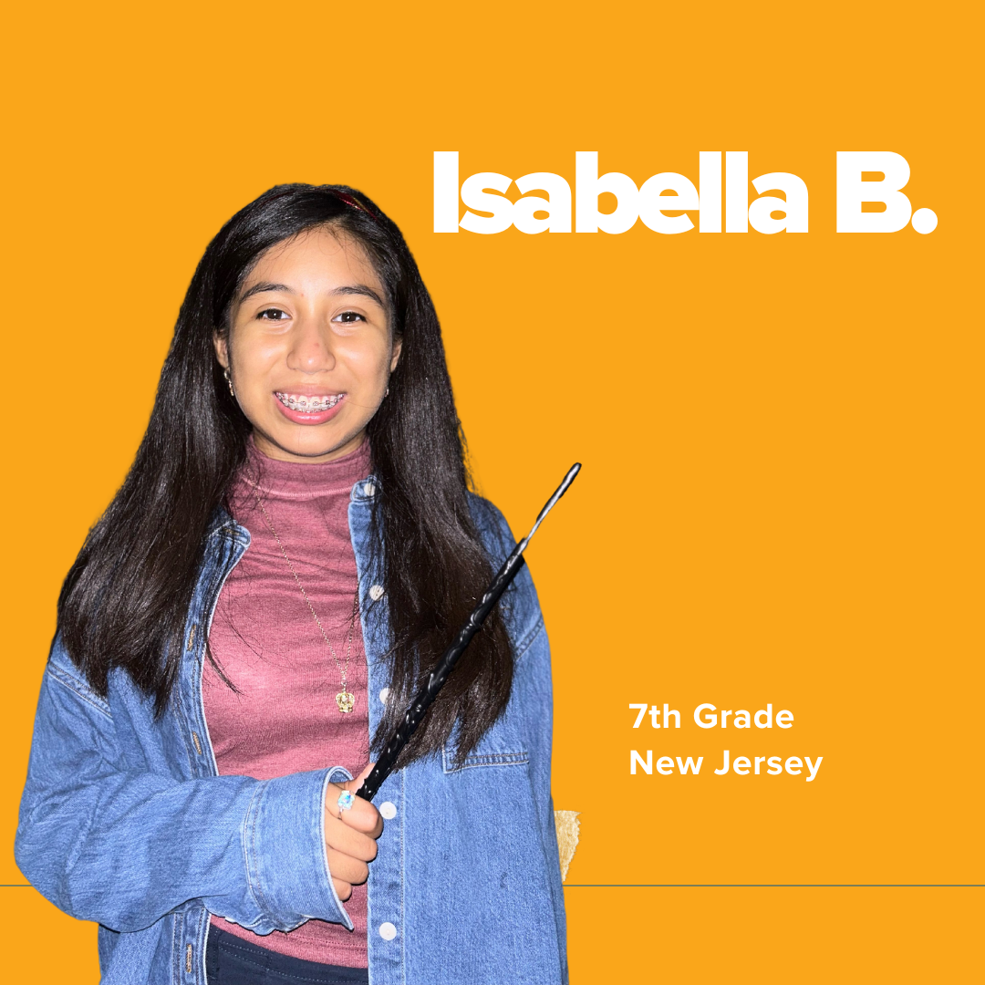 Youth ambassadors have been selected! Meet Isabella B from Union City, NJ