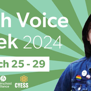 Youth Voice Week is coming March 25-29!