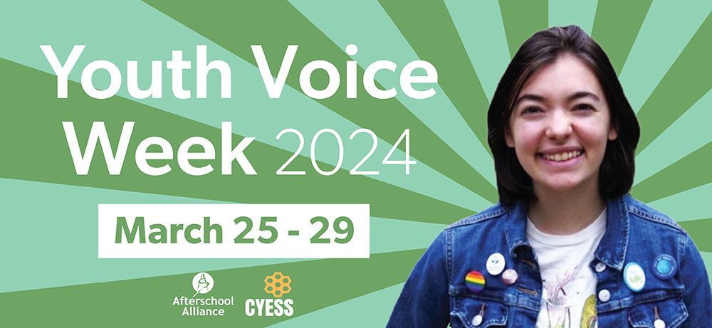 Youth Voice Week is coming March 25-29!